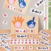Finger Counting Design Wooden Number Toys Intellectual Development Toys  Math Enlightenment