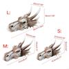 B0KB Realistic Dinosaur Skull Landscape Hideaways House Fish Shrimp Aquarium Decors