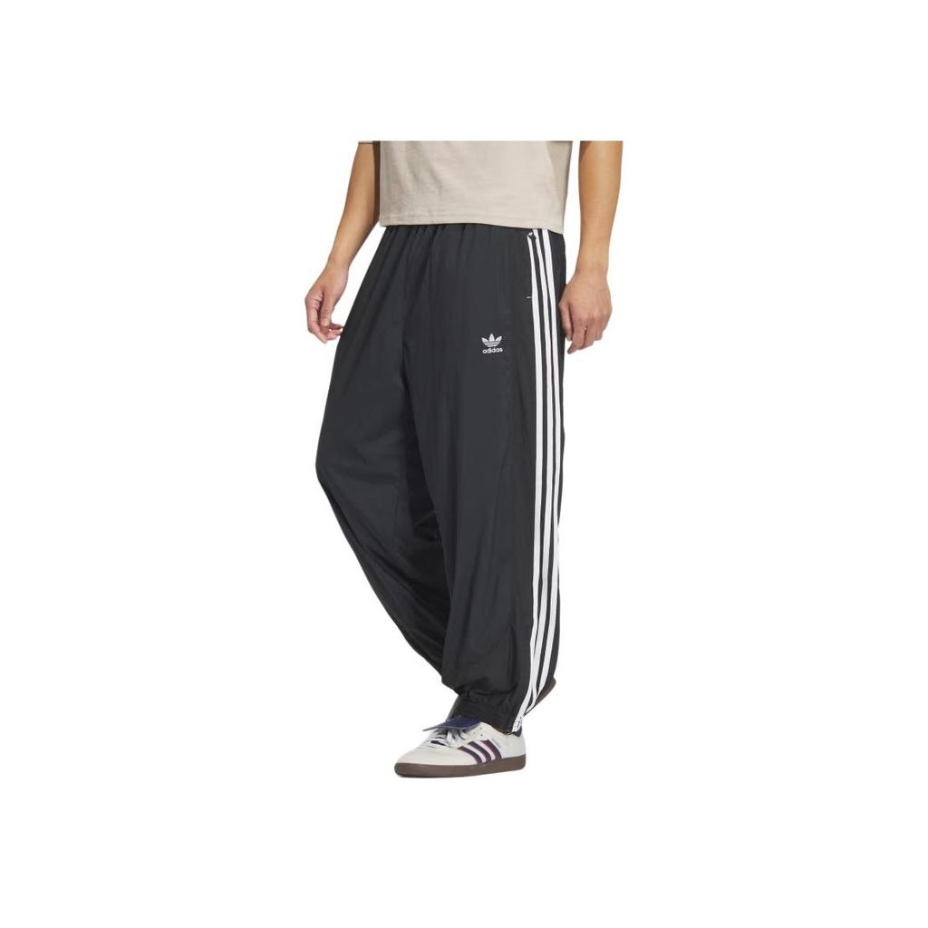 Adidas Originals X Yeseyesee Collaboration Blue Tone Three Stripe Tapered Knit Joggers Men Joggers Black JN5818