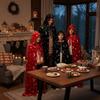 Soft Fabric Velvet Hooded Cloak Foil Printed Costume Robe Gothic Party Apparel  Photoshoot