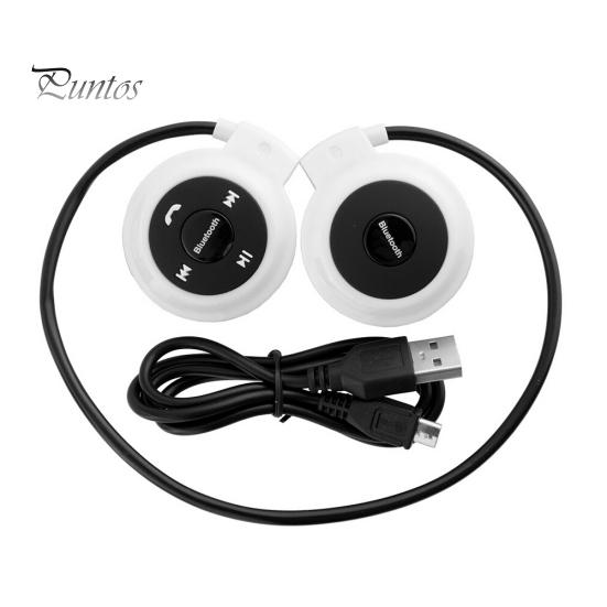 Wireless Bluetooth-compatible Stereo Sound Earphone MP3 Player Sports Headphones with Mic