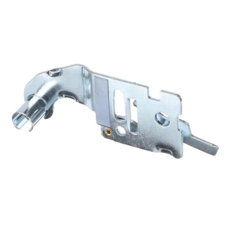 Refrigerator Door Hinge Bracket Replacement AEH74216502, Silver-Tone Metal Upper Hinge Repair Part for Door Service and Maintenance, 1 Pack