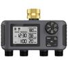 IPX5 Waterproof Digital Water Flow Meter Brass Inlet Accurate Water Consumption Test Meter Movable Joint LCD Display