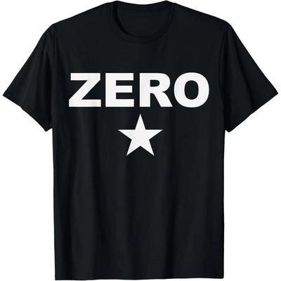 Grunge Alternative Zero Star 90s Rock Band Music T-Shirt