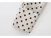Women's Polka Dot Shirt with Bow - Spring/Summer 2025 Collection: Sweet, Versatile Drape, and Simple Design.