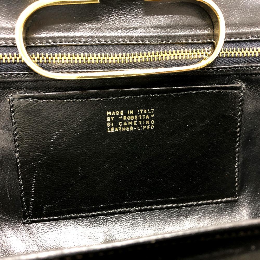 Roberta di Camerino Kisslock handbag Hand Bag Velor Multicolore/GoldHardware