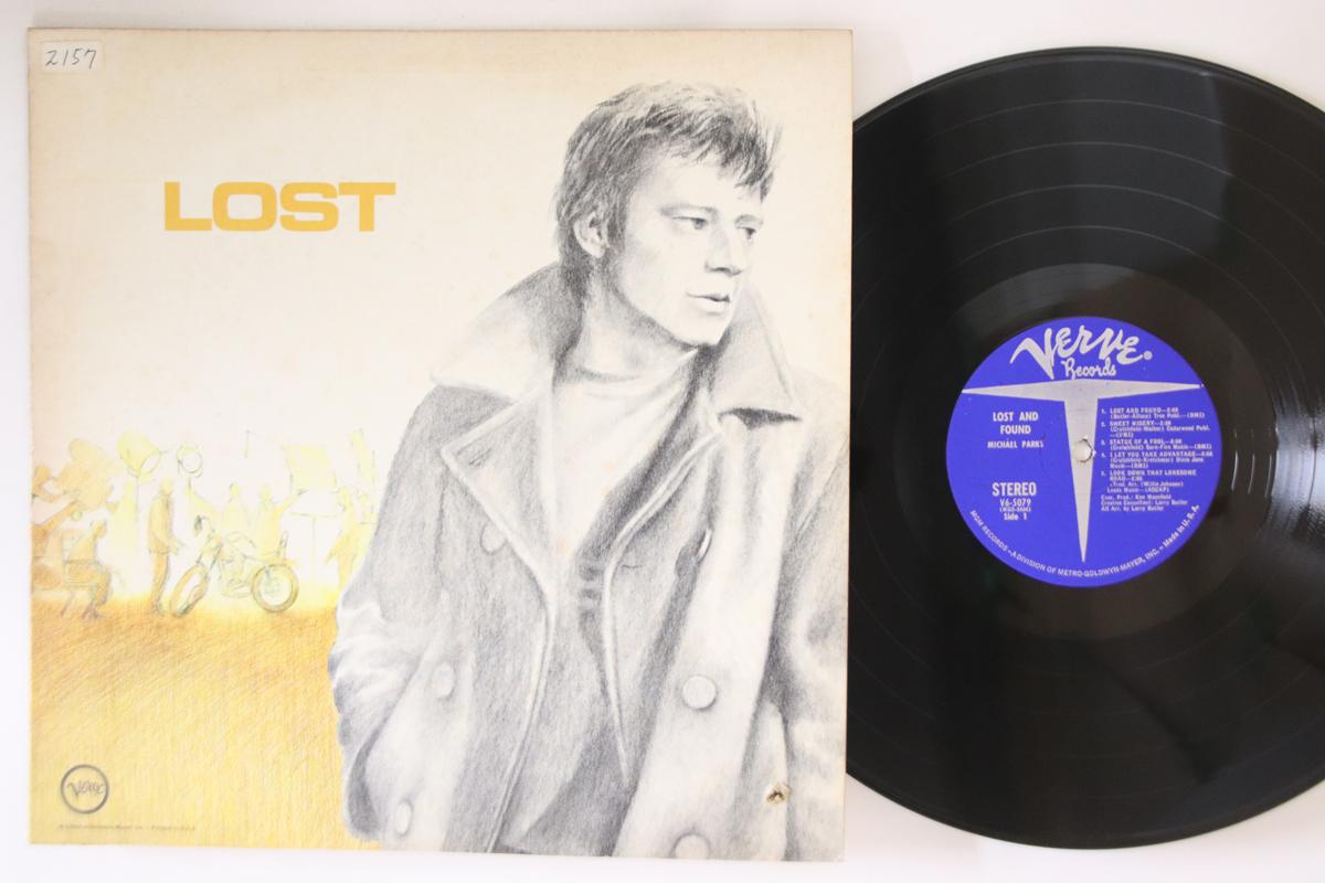 

LP Record MICHAEL PARKS - Lost And Found V65079 VERVE 1970 US Rock Used