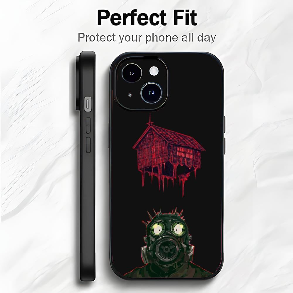 Dark Unique Anime D-Dorohedoro Phone Case Phone Case Soft Packaging Lightweight For iPhone17 16 15 14 13ProMax