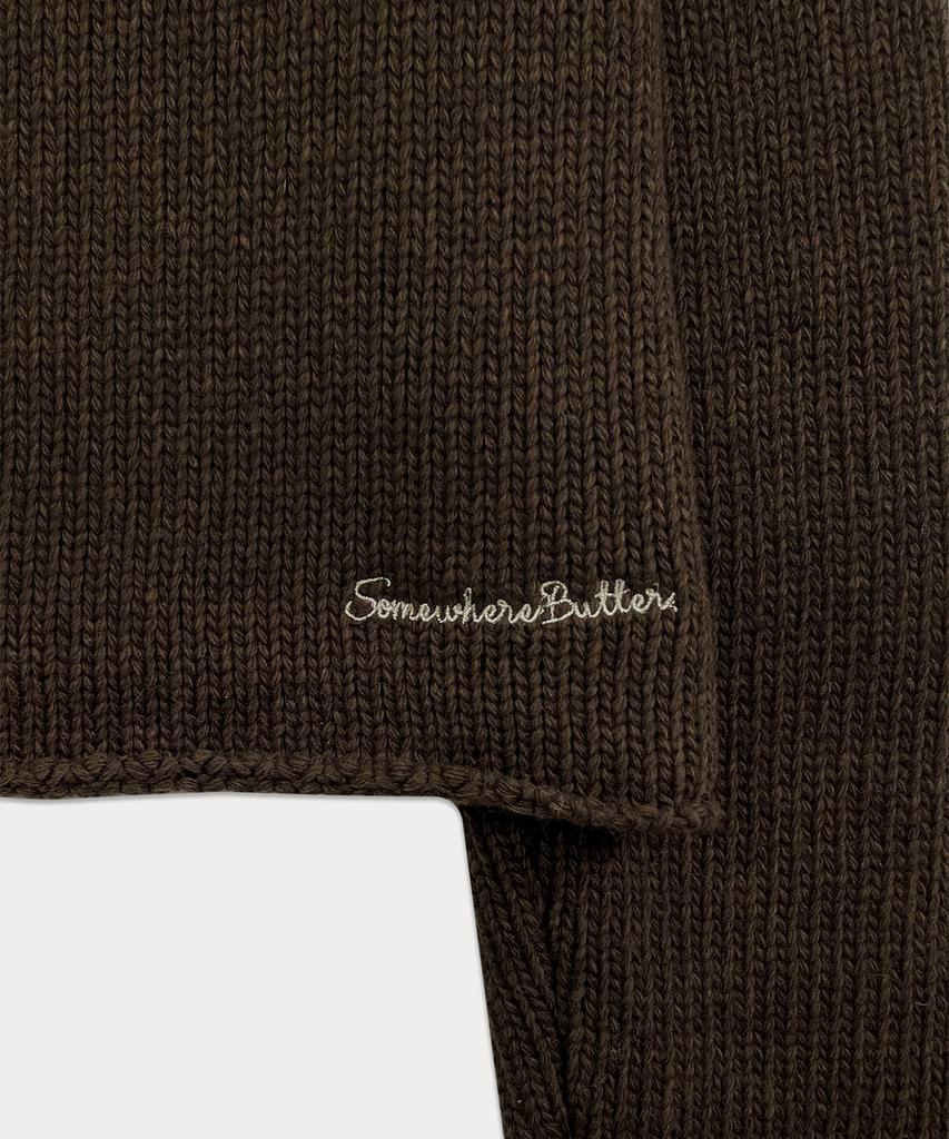 Sseomweeobeoteo Poy Wool Knit - Brown