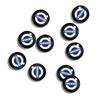 Samochód 14mm Naklejka z Emblematem Kluczyka Logo Kalkomania na Kluczyk Sterowania Auto Volvo ES90 EC40 EX40 EM90 XC90 V90 V60 XC60 V40 S80 S60 S90 C40 XC