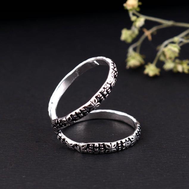 Adjustable 925 Sterling Silver Swan Neck DIP Joint Splint Ring Arthritis Finger Support Pain Relief Midi Silver Therapy Gift for Her