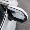 For Toyota Corolla -2025 Carbon Fiber Mirror Rain Eyebrow Trim
