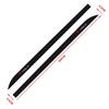 2pc Car Side Skirt Sill Carbon Fibre Body Protection Sticker for Tesla Model 3 Model X S 2016-2020 TMX TMS TM3 Wheel Center Caps