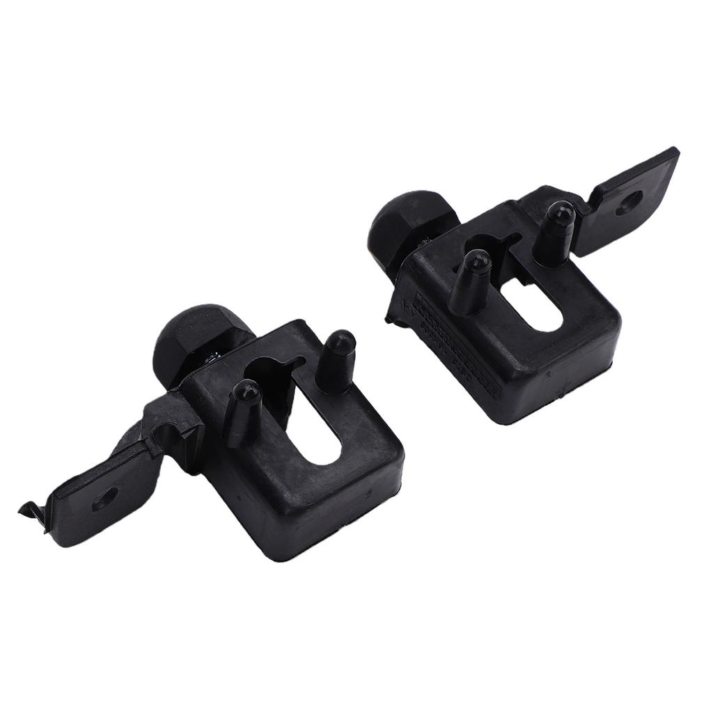 1 Pair Hood Bumper Stopper Mount Bracket Set Replacement for Ford Fusion MKZ 2013 2020 DS73 16K808 AA
