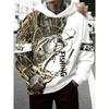 Camouflage Fishing 3D Print Hoodie Men Women Fashion Casual Hoodies Sweatshirt Outdoor Sports Tracksuits Pullover Men's Clothing