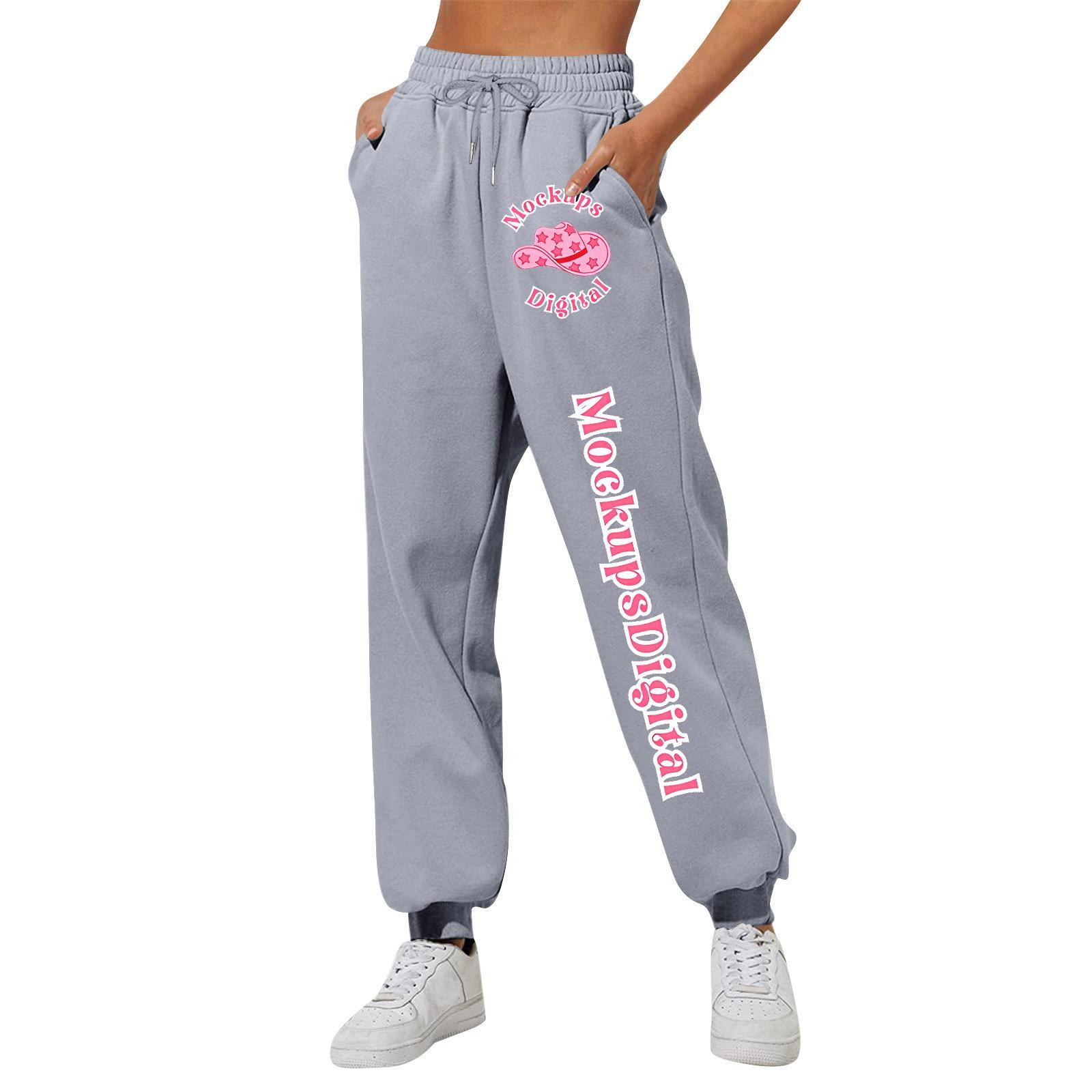 Женские повседневные модные спортивные штаны с мелким принтом повседневные брюки XXXL — фото 13