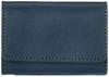 Navy_1 Tochigi Leather Business Card Holder, Card Case, for Men and Women, Genuine Leather, Made in Japan, Domestically Produced, Tanned Leather, Ligh