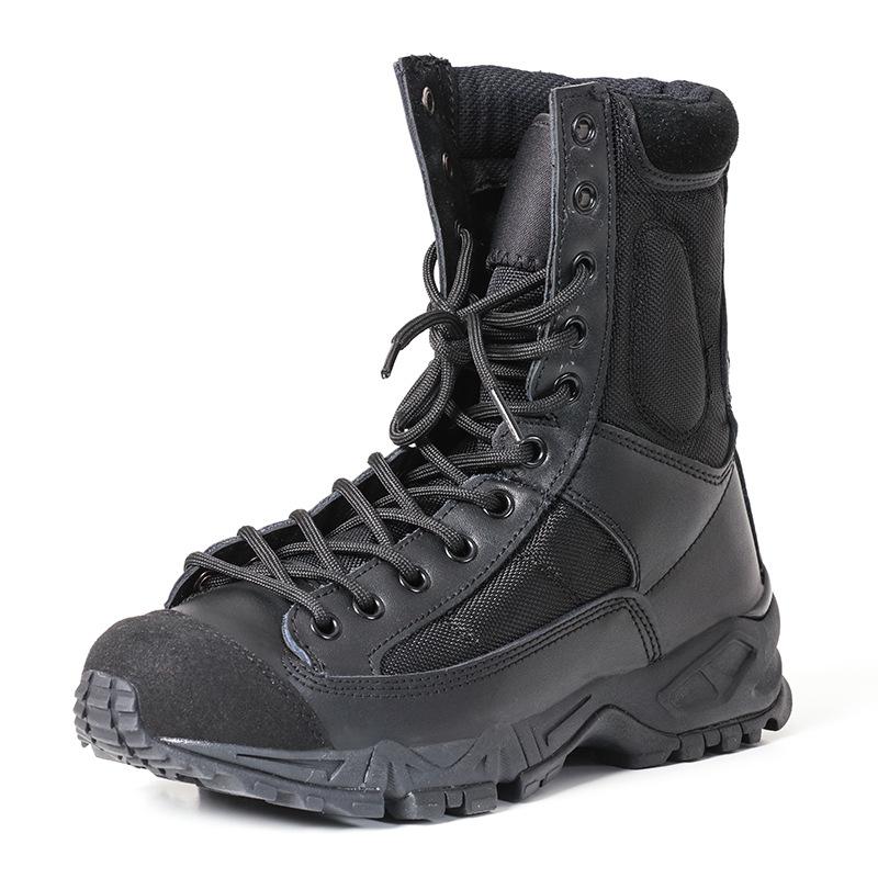 

Fashion 36-46 Men Womens Combat Tactical Boots High Top Casual Outdoor Sports Desert Training Hiking Work Shoes Male Sneakers Ankle Boot 37 чёрный