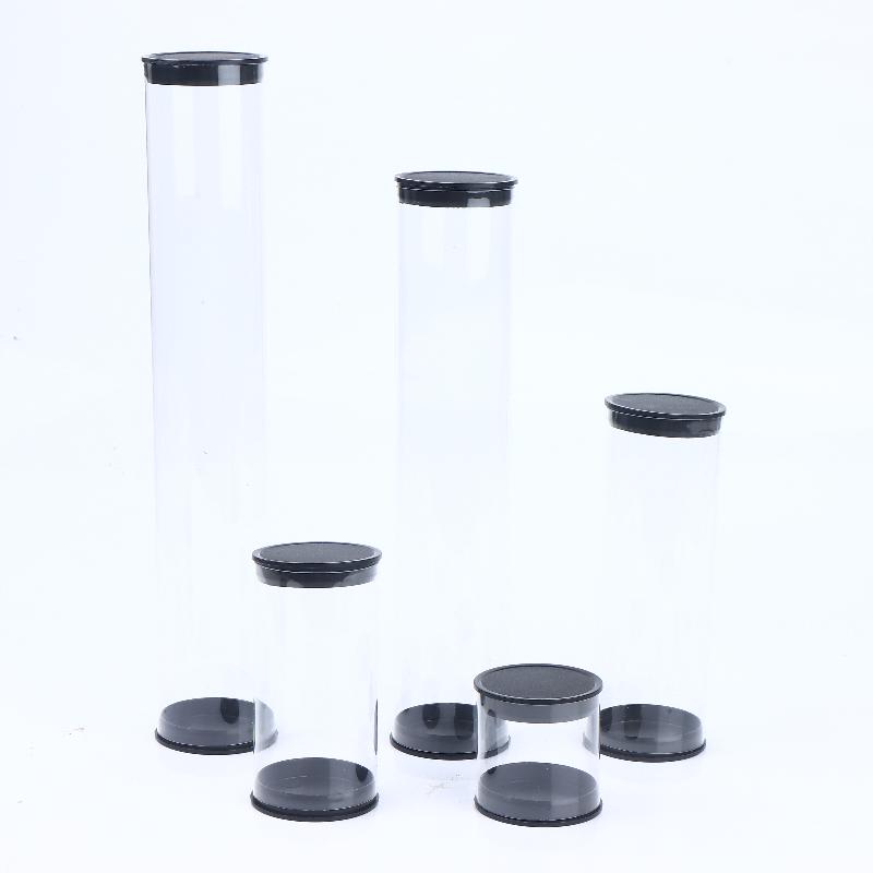 Portable Golf Container Case Golf Ball Tube Pc Transparent Round Plastic Packaging Box Various Specifications Balls Gift Box