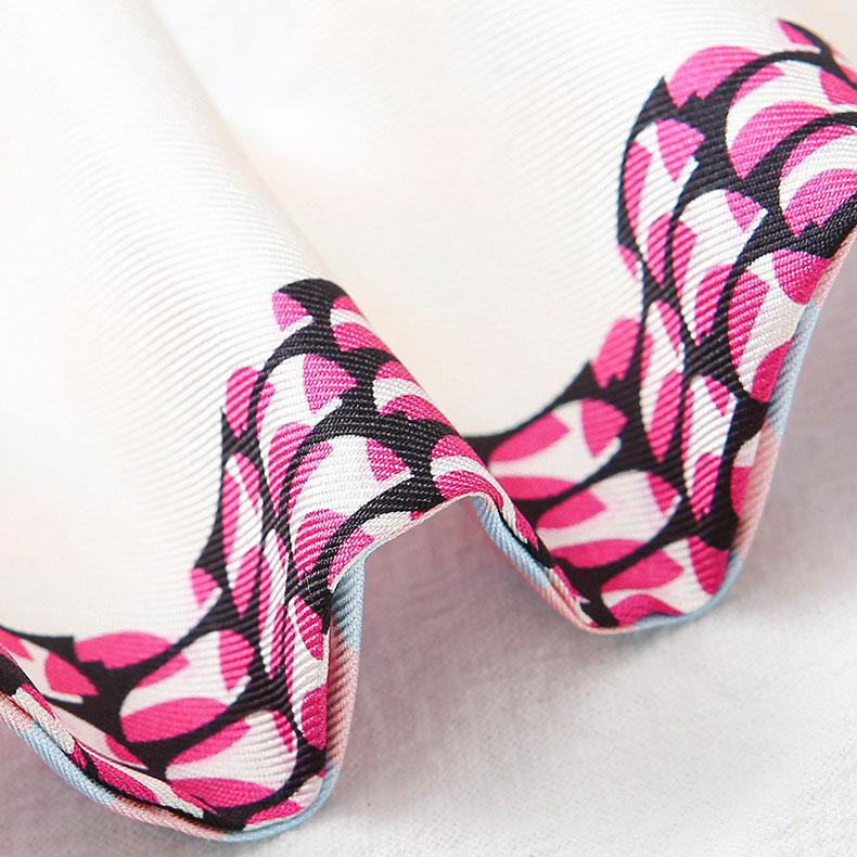 Lenço Skinny 100% Seda de Amora 6*125cm para Mulheres, Lenço Longo de Fita em Sarja de Seda, Lenço Fino para Pescoço e Laço de Cabelo, Cinto Versátil de Primavera Verão e Charme para Bolsa