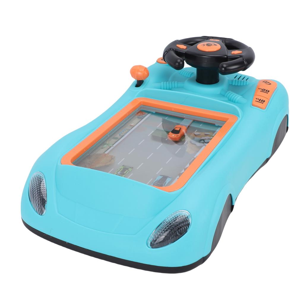 Car Adventure Toy with Steering Wheel Fun Sound Effects Interactive Simulated Driving Racing Car Game
