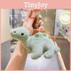 Adorable 2024 Dinosaur Plush Keychain Cute Pp Cotton Bag Car Chain Decoration