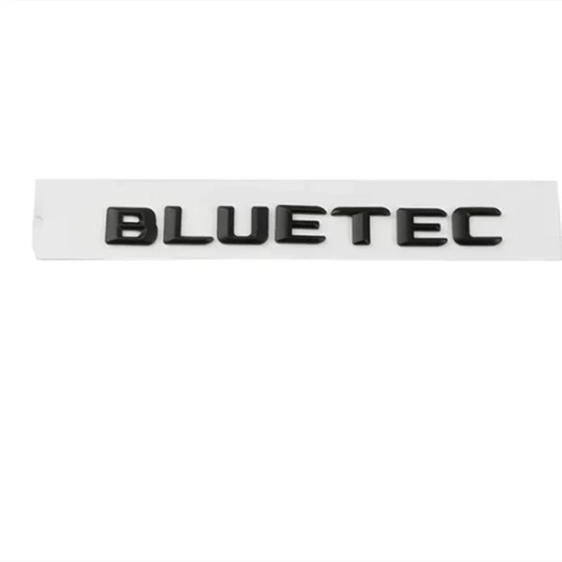 fzpxb5 2025 Hot Car Body Side Badge Tail Trunk Emblem Sticker for Mercedes Benz BLUETEC Logo W213 W212 W204 W205 W176 W164 CLK G63 GLA