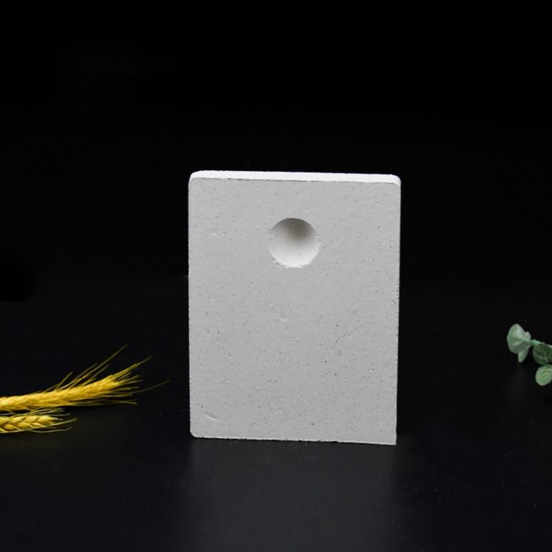 Praktischer Schmuckhandwerk Feuerfesttonblock Schmuckverarbeitung Feuerfeststein Langlebig mit effektiver Wärmeisolierung
