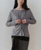 Loutaideu Crease Snap Top [Grey]