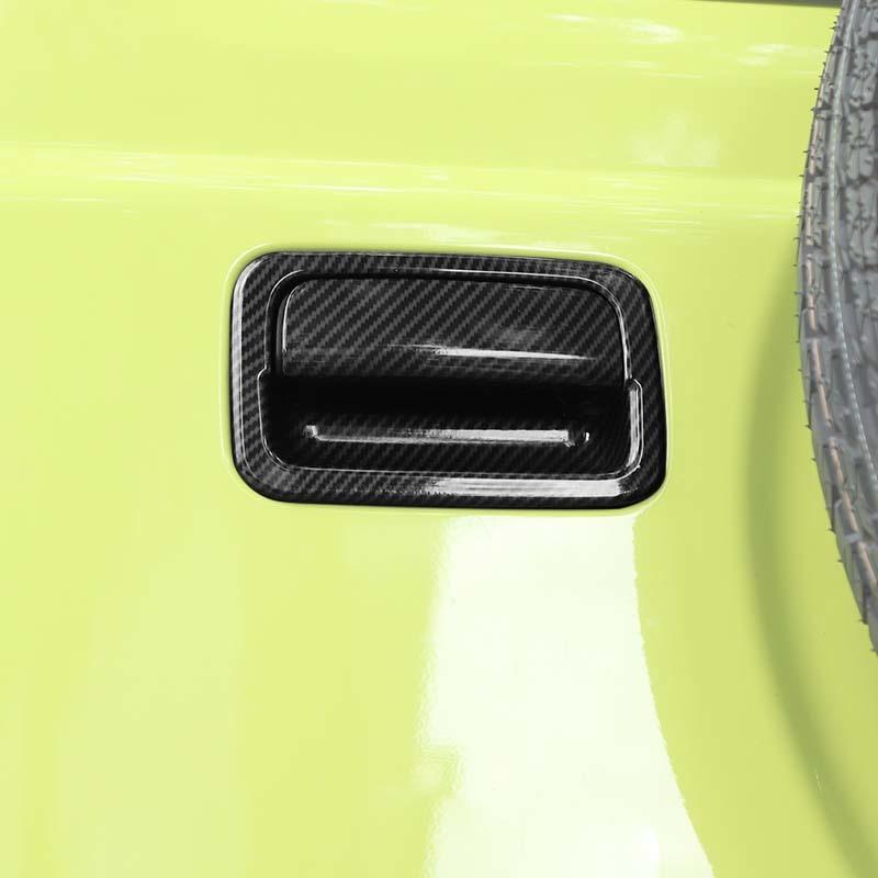 Car Door Tailgate Handle Shell Decoration Cover Stickers For Suzuki Jimny 2019 Up Exterior Accessories