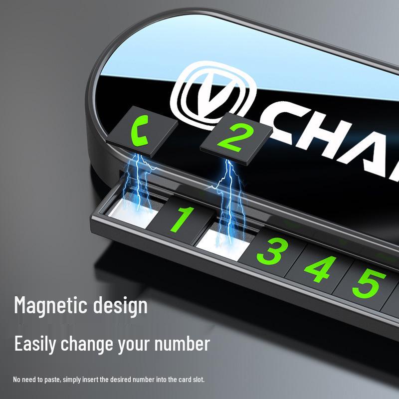 Changan CS75 PLUS/CS55 Temporary Parking Number Plate - Laser Hidden