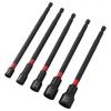 Precision Engineered Magnetic Nut Driver Tools Set of 5 For Durability