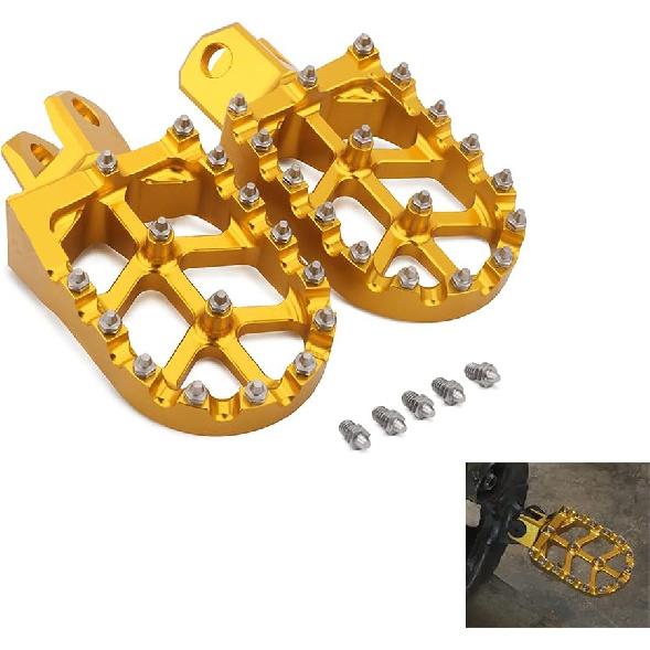 

Motorcycle Foot Pegs Footpegs Pedal + Gear Shift Lever Shifter For DRZ 400S 2000-2019/2021-2022, DRZ 400SM 2005-2019/2021-2022, RMX250 1989-1996 Dirt