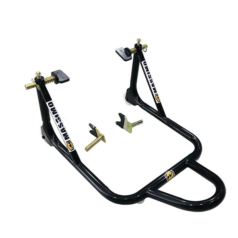Motorcycle Lifting Frame Rear Wheel Parking Bracket Motocycle Support Stand Landing Gear Chain Repair Maintenance Tool Rack чёрный