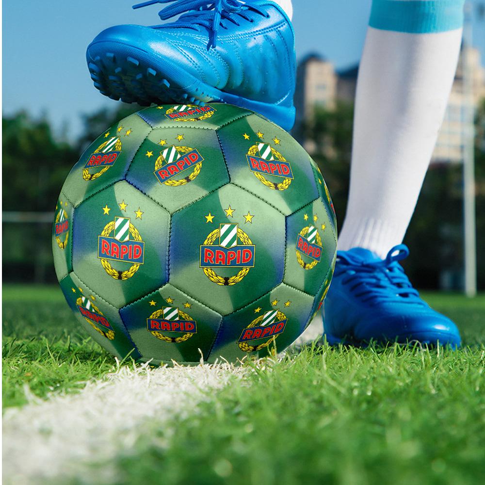 Rapid Wien FC Size 5 Standard Football Durable Training Match Soccer Ball for Adult Outdoor Sports