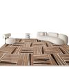 Luxury British Retro Non-Slip Living Room Carpet with High-End Loop Pile