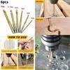 Highspeed Steel Grooving Drill Bits Set For Woodworking And Carpentry Professionals