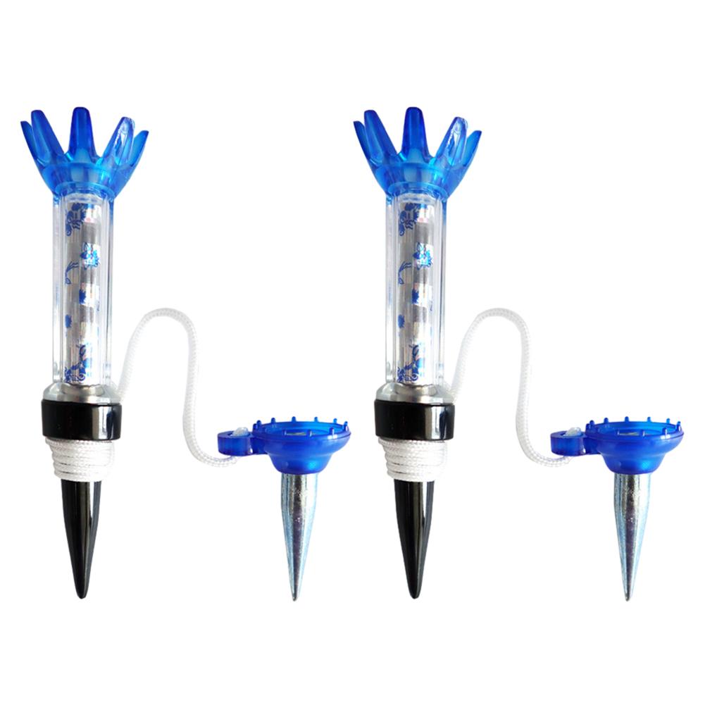 

80mm Golf Tees Low Friction and Resistance 2PCS Unbreakable Golf Tee Excellent Durability and Stability Golf Balls Accessories синий