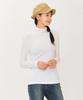 CHASECULT Women'S Basic Turtleneck T-Shirt - Ivory
