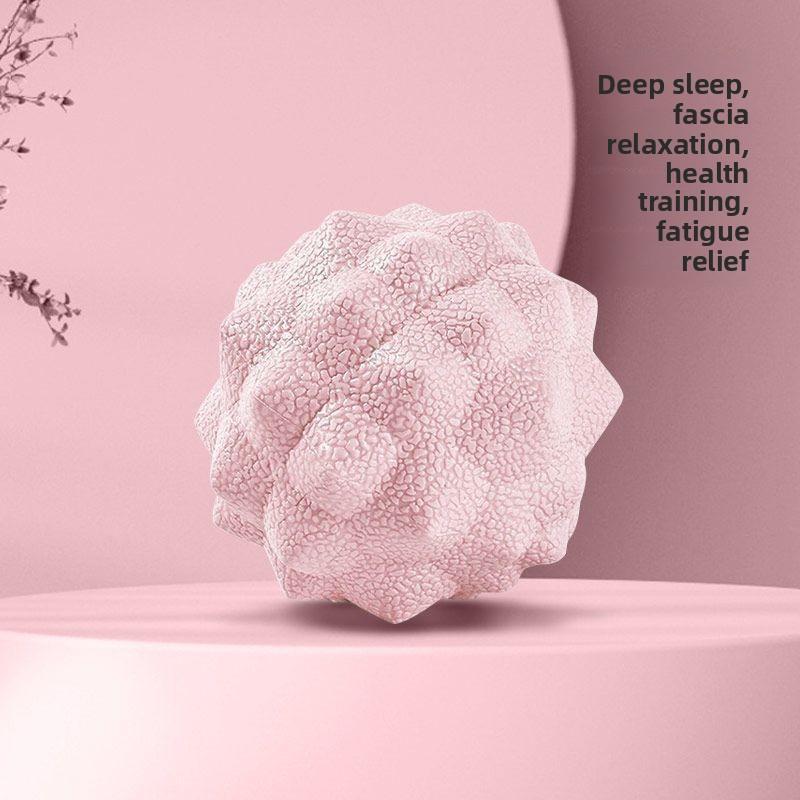 Massage Ball Textured Solid Yoga Ball for Foot Neck Shoulder Muscle Relief Dual Exercise Physio Roller Deep Tissue