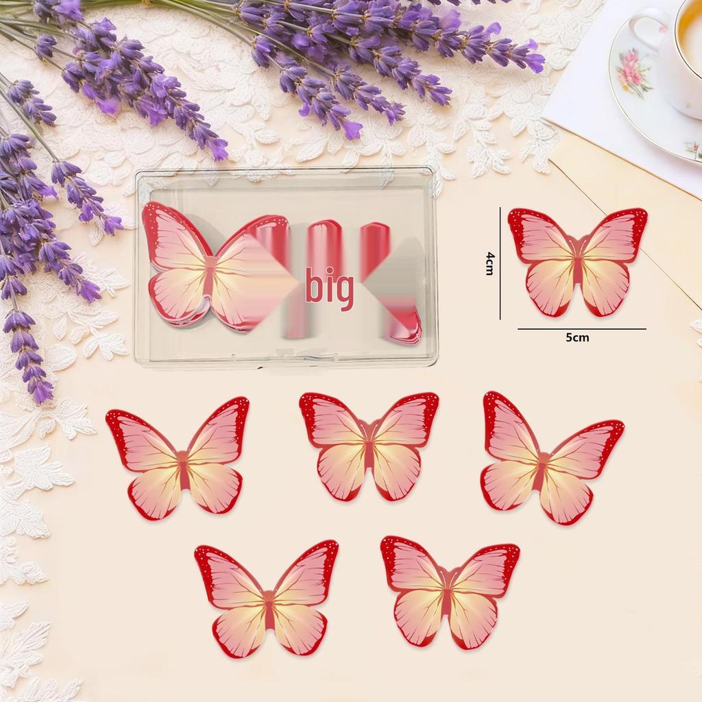 Edible Wafer Paper Butterfly Decoration for Desserts and Cold Dishes