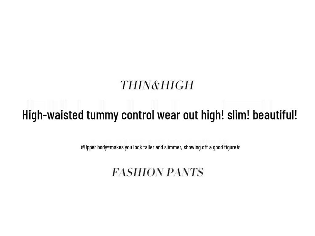 Women's High-Quality Casual Trousers - High Waist, Straight Leg, Flare Jeans Style