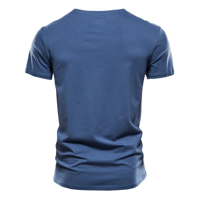 Summer Casual T-shirt Men's Fashion Trend Sports T-shirt Slim Fit
