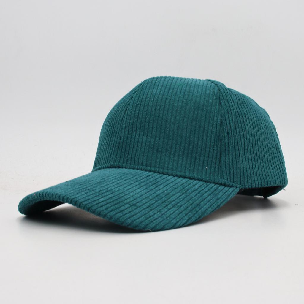 Corduroy Baseball Cap Simple Solid Color Versatile Trendy Warm Strip Peaked Cap Men And Women