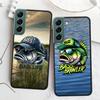 Enjoy a Day of Fishing Pleasure Phone Case For Samsung Galaxy S22 S25 Ultra S21 S10 Plus S26 Edge S20 S23 S24 FE Cover Silic