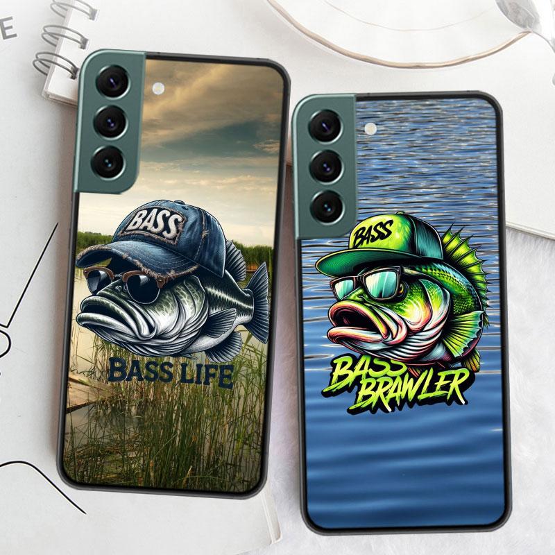 Enjoy a Day of Fishing Pleasure Phone Case For Samsung Galaxy S22 S25 Ultra S21 S10 Plus S26 Edge S20 S23 S24 FE Cover Silic