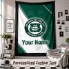 Özel İsim ve Metinli Duvar Asılı Goblen, Yatak Odası İçin Plymouth Argyle FC Dekoratif Goblen