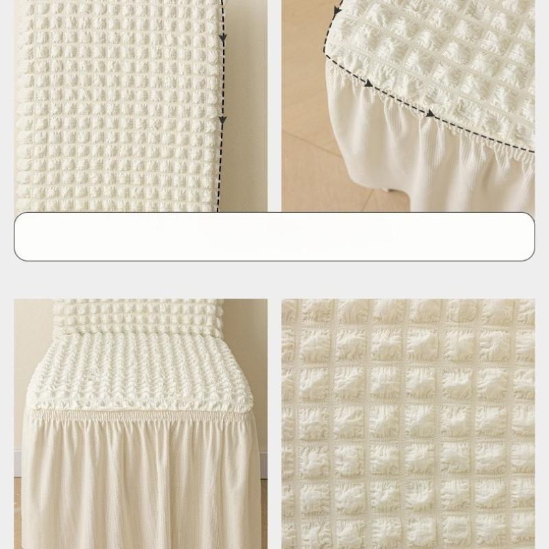Puff Wedding Chair Cover Banquet Luxury Cover for Chairs Spandex Elasticity Stretch High Back Chair Case Protect Wholesale