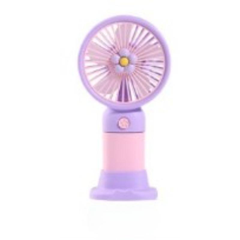 New Portable Outdoor Mini Handheld Fan Gift Spray Fan Humidification Ice Coating Handheld Fan, No Battery Include