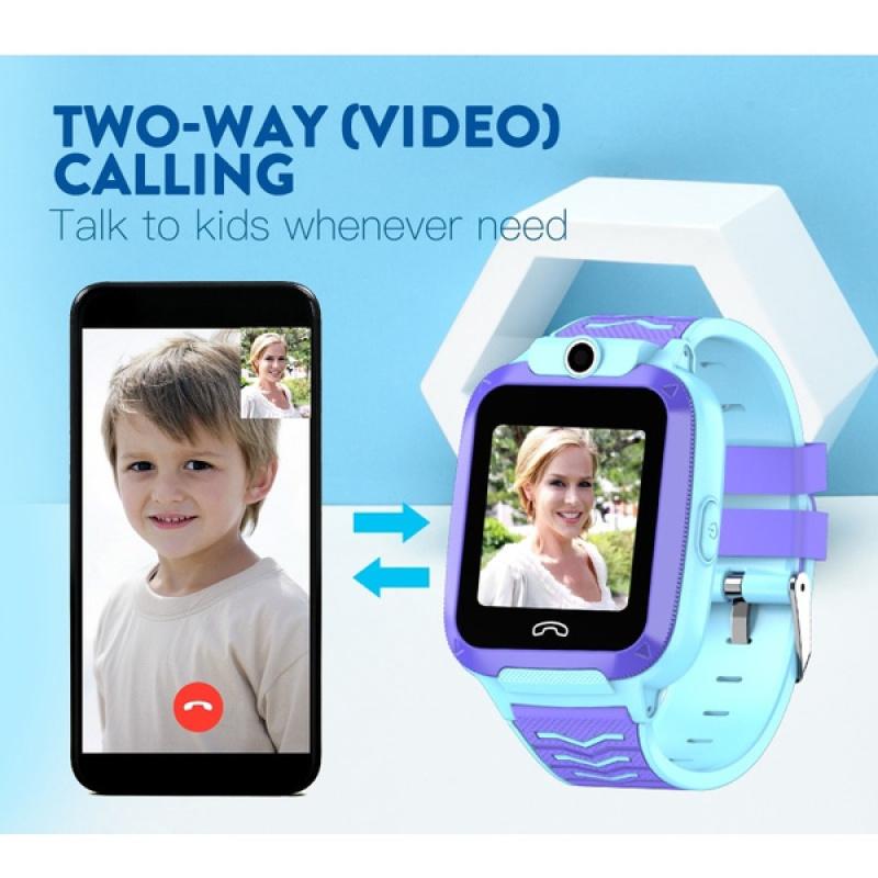 4G Kids Smart Watch IP67 Waterproof Watch Video Call Phone SOS Call Smartwatch Kid Chilren's Smartwatch GPS Clock